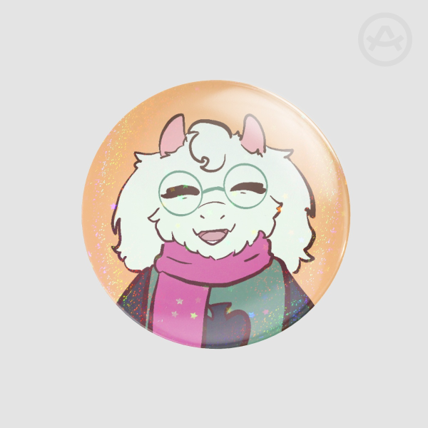 Ralsei | Round Badge
