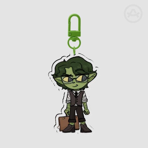 Riz Acrylic Keychains
