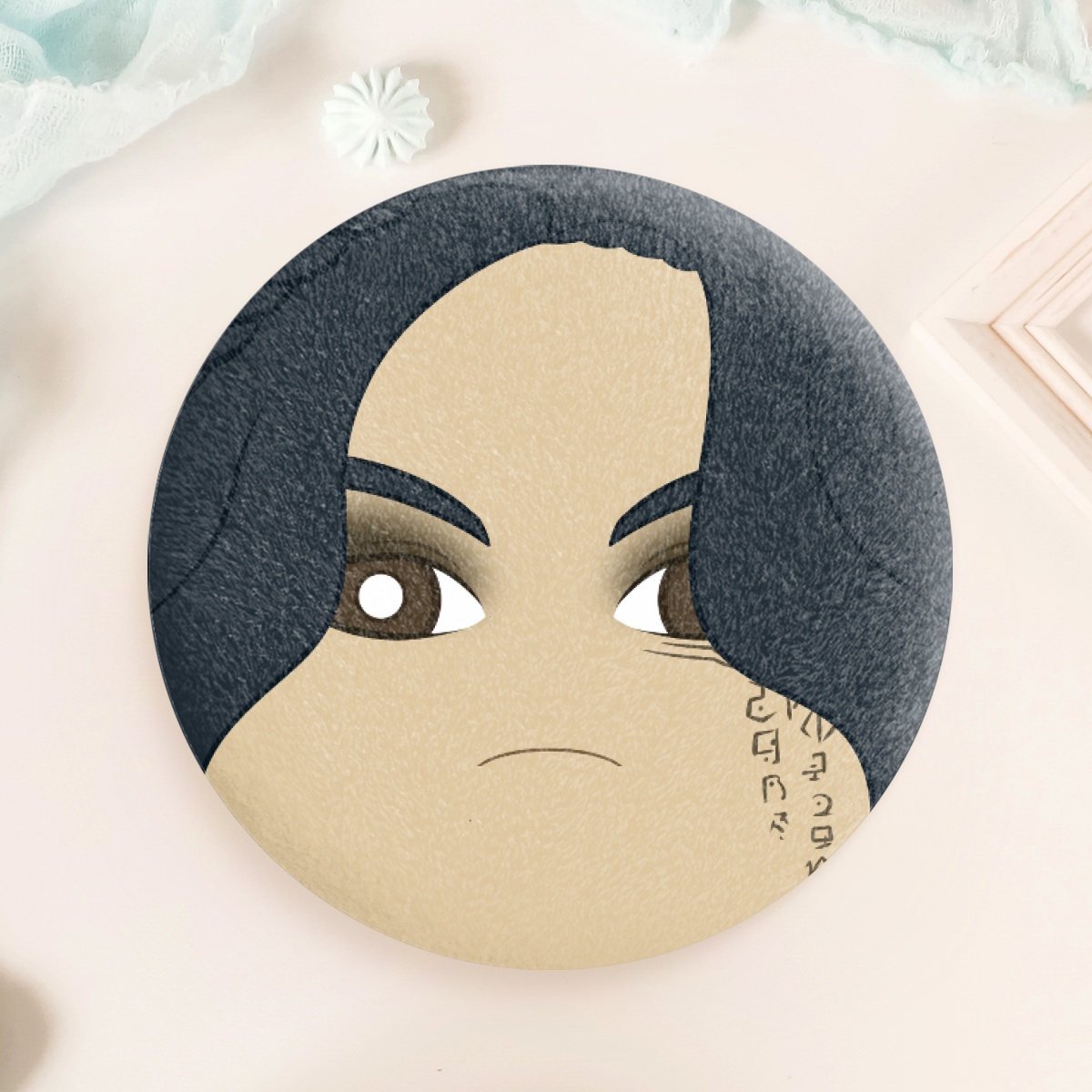 Plush Lune Badge