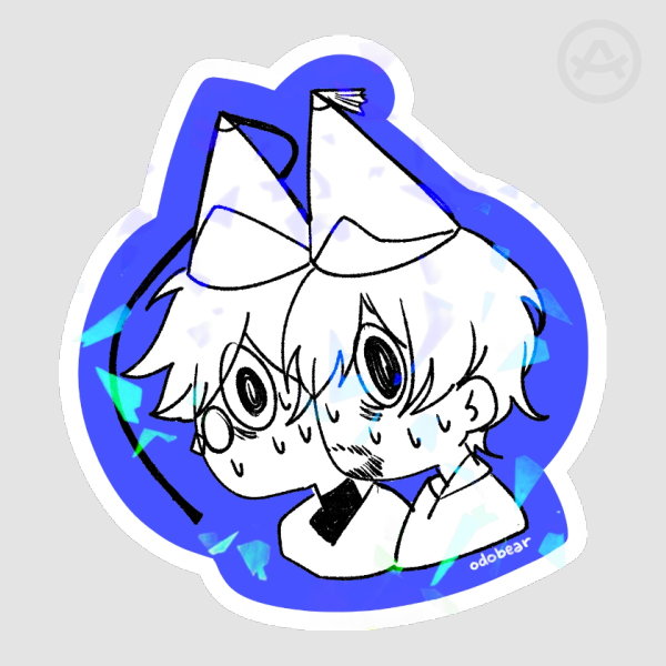 SIDE EYE DADS sticker