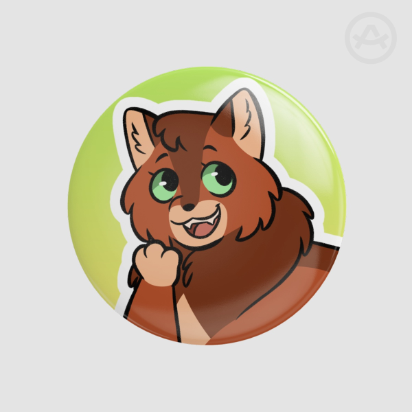 Squirrelflight Button Pin
