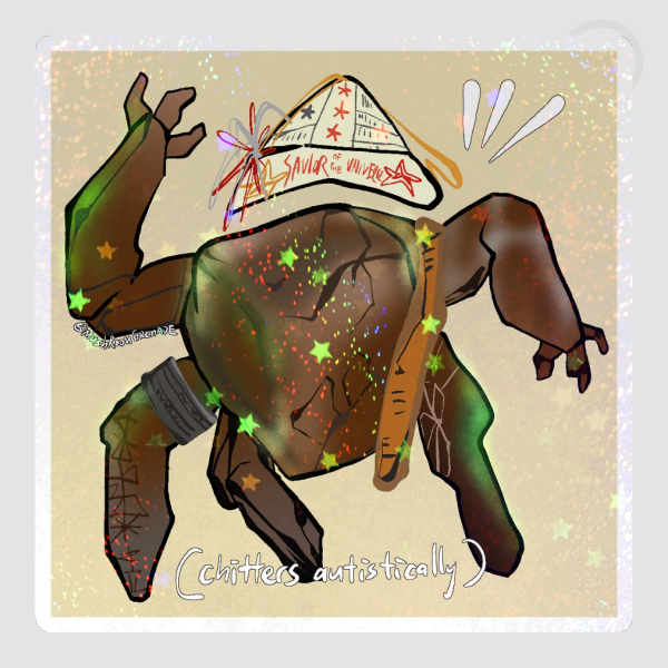 Rocky Savior Of The Universe - PHM - Sticker
