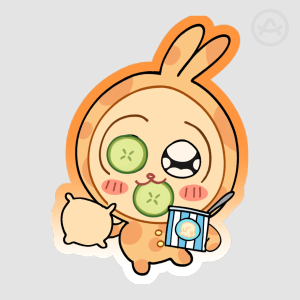 Chiikawa Usagi Die Cut Stickers