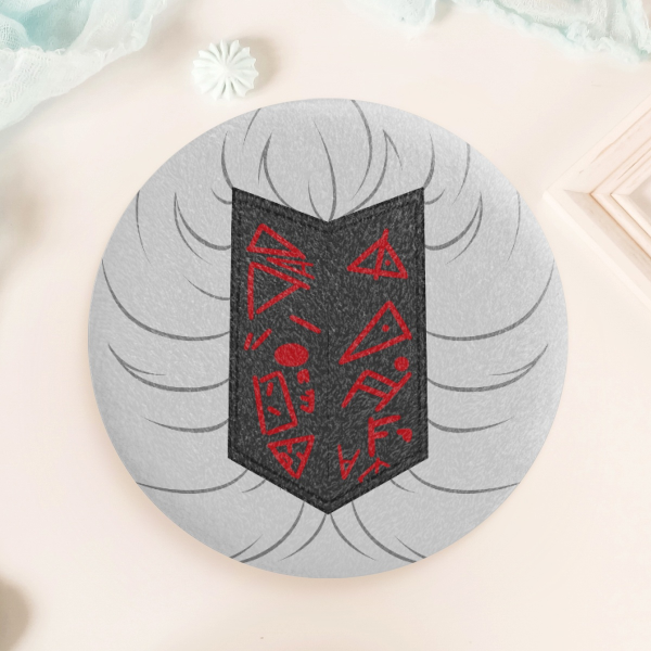 Plush Monoco Badge