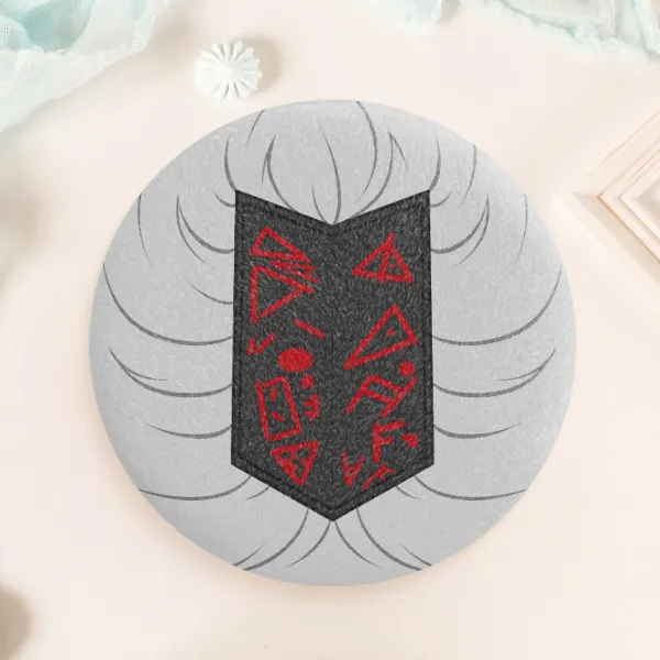 Plush Monoco Badge