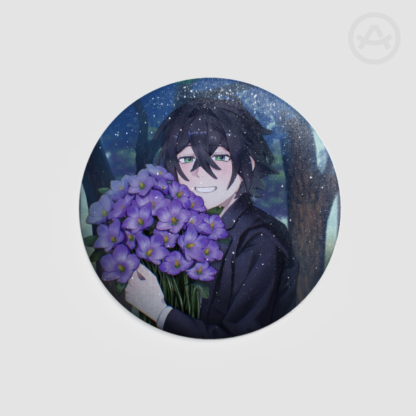 Kylar Forest Brushed Pearl Dust Badge