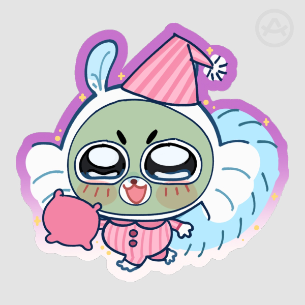 Chiikawa Momonga Die Cut Stickers