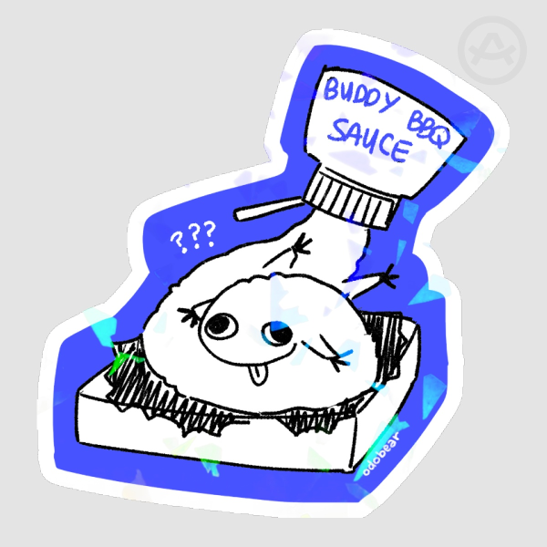 BUDDY BBQ sticker