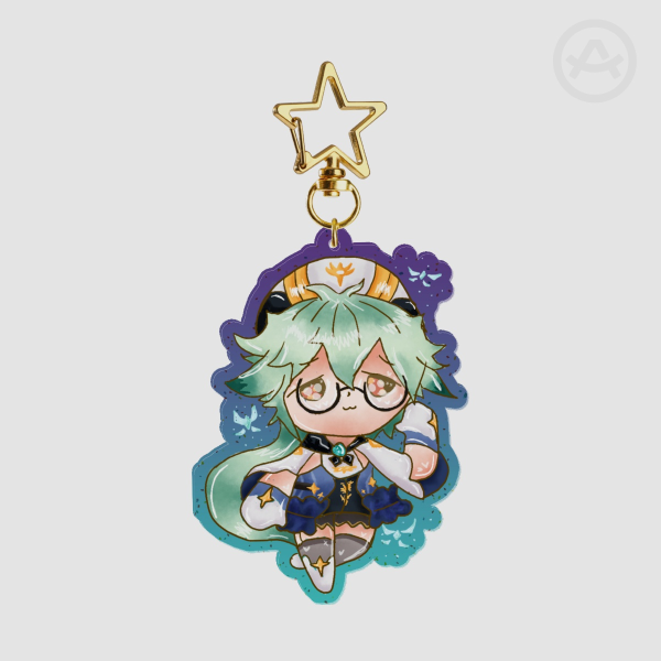 Sucrose Keychain Fanart - Genshin Impact