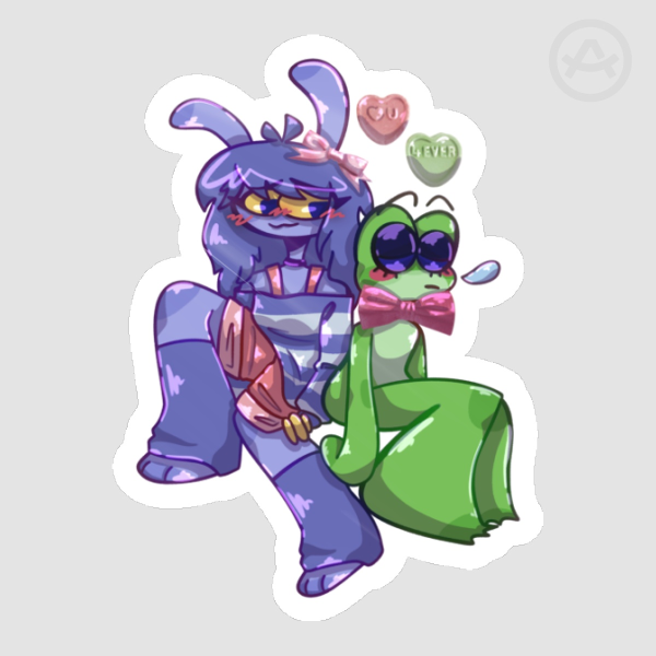RibbitRabbit Sticker