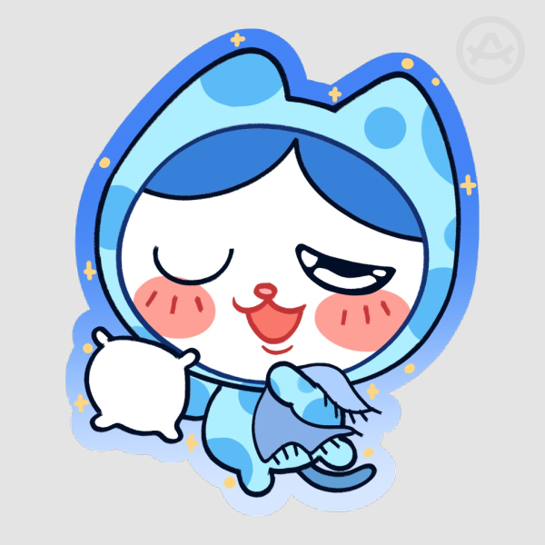 Chiikawa Hachiware Die Cut Stickers