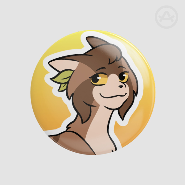 Leafpool Button Pin