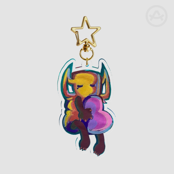 Trophy ~ <3 Keychain