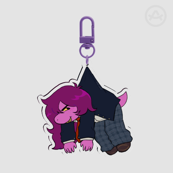 Susie Uniform Acrylic Charm