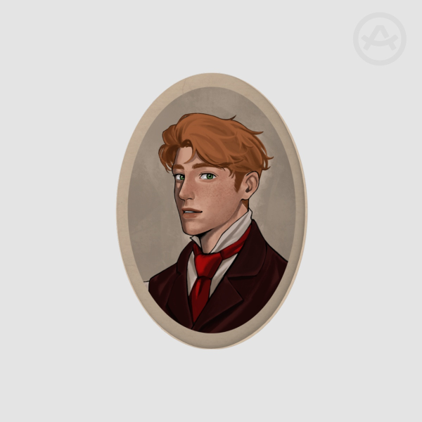Wally West Soft Touch Oval Badge