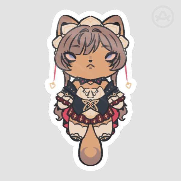 Sandrone Cat Die Cut Stickers