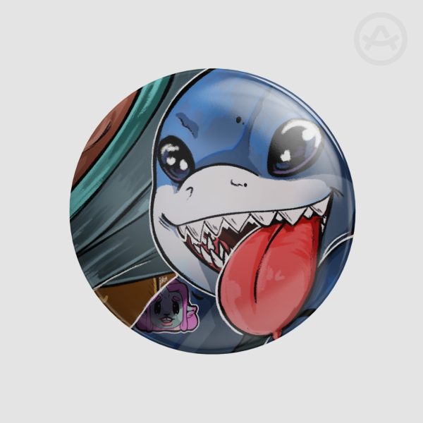 OUR BOY JEFF!! (Button Pins)