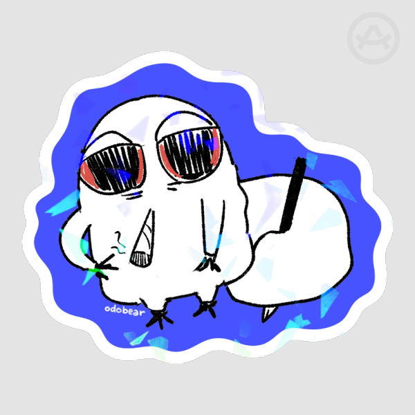 BLUNT FRIEND sticker