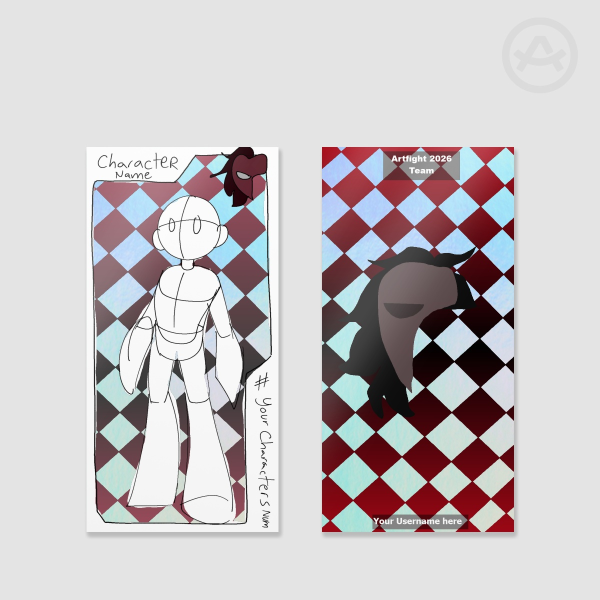 YCH Team Mystery Character Card