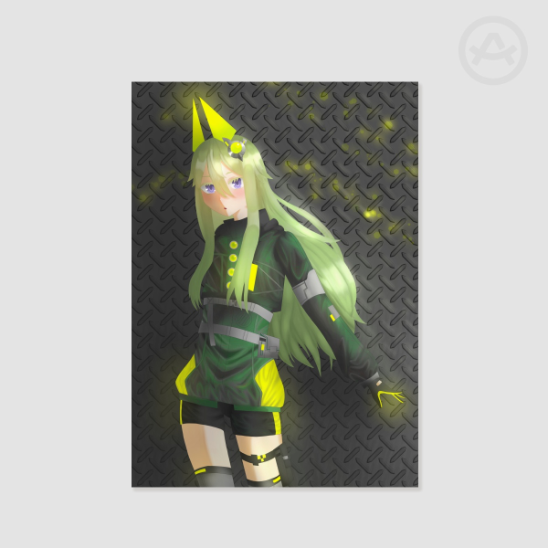 Nene Kusanagi Cyber Shooter print