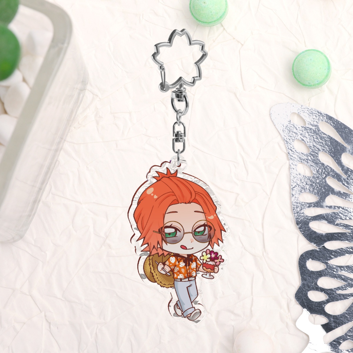 [PHANTOM BUSTERS] Eugene Korekishi Summer Ripple Keychain