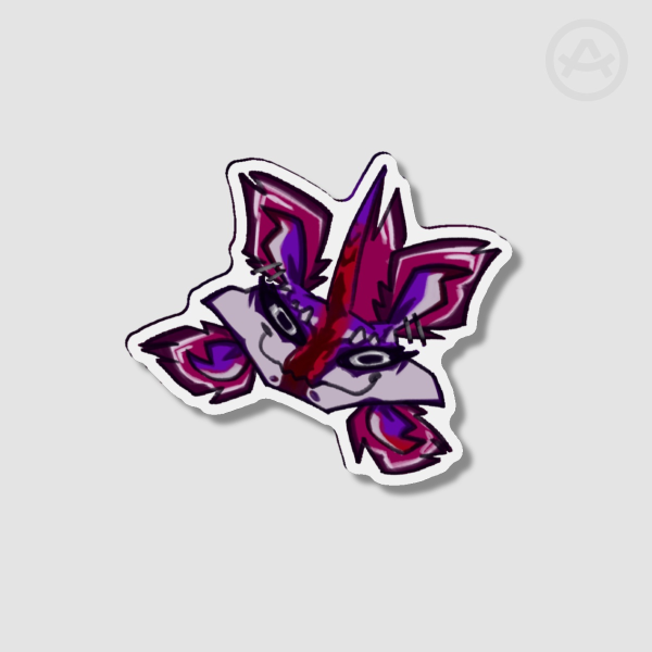 Andromeda Chibi Head Fridge Magnet