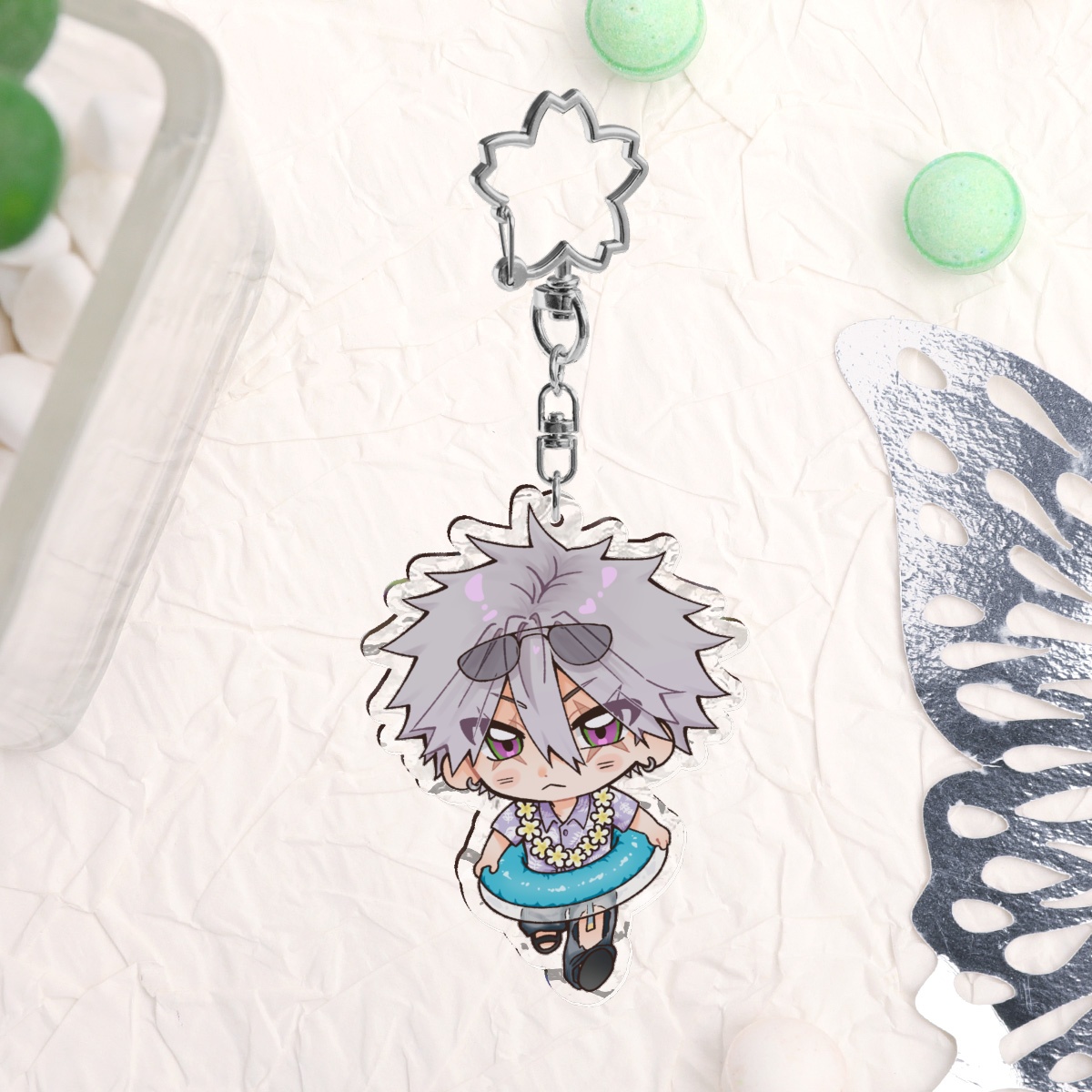 [PHANTOM BUSTERS] Kanzaki Kaoru Summer Ripple Keychain