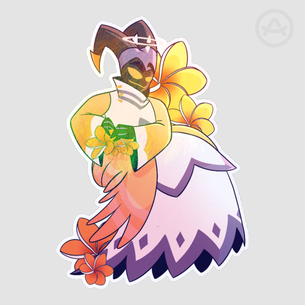🌻Adam Floral Sticker🎸