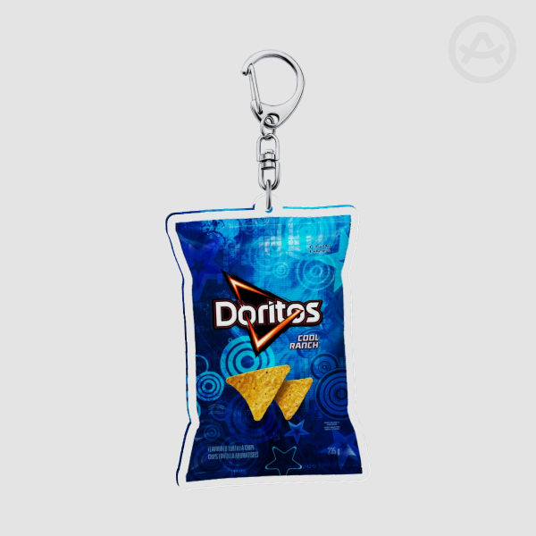 Frutiger Metro Doritos Cool Ranch Keychain