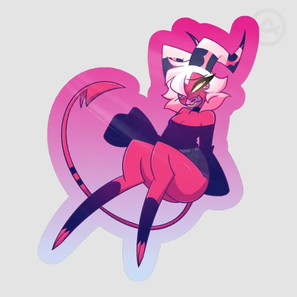 Moxxie sticker