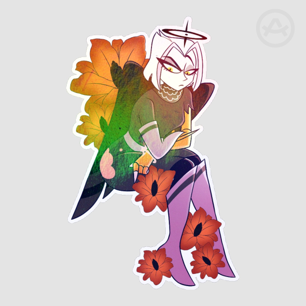🥀Lute Floral Sticker🗡️