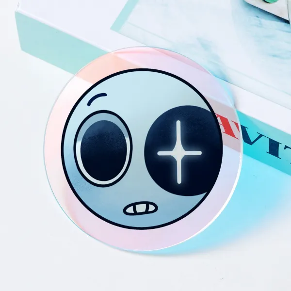 Astro Rainbow Acrylic Coaster - Dandy's World