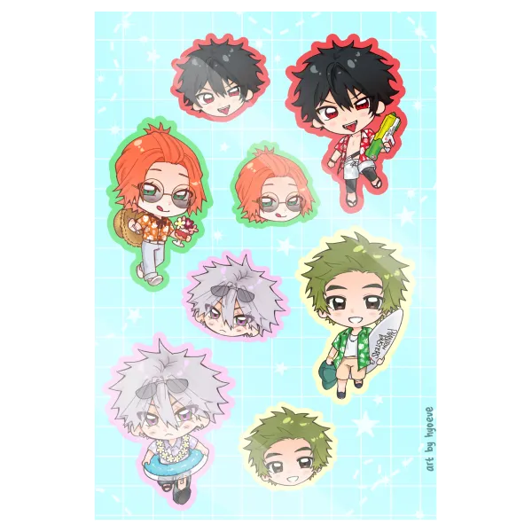 [PHANTOM BUSTERS] PNBS Summer Stickersheet