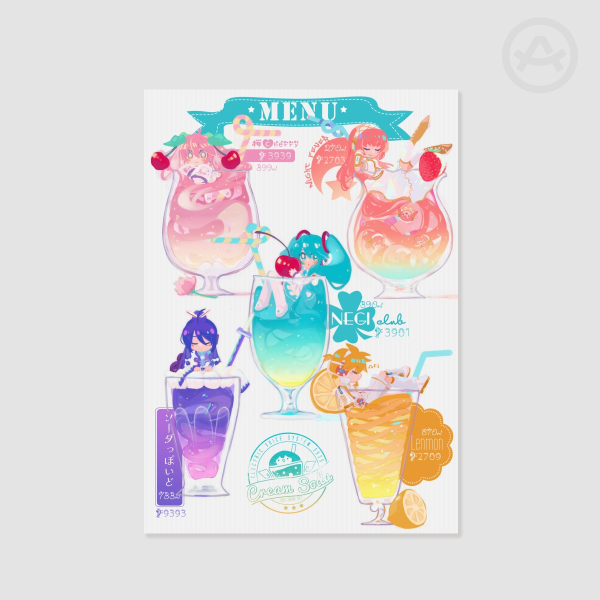 A3 CreamSodaLoids Poster Print