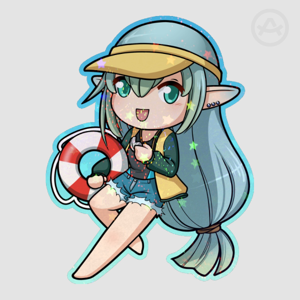 Summer Camp Mercury Sticker