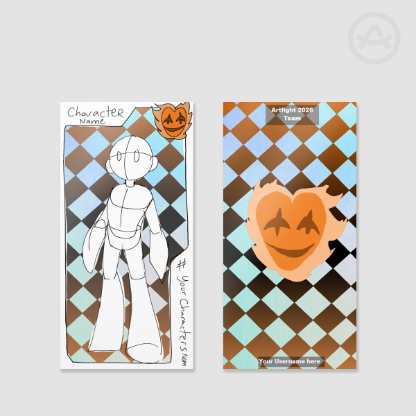 YCH Team Comedy Character Card