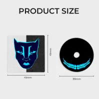 (MIND) CCCC CD Keychain