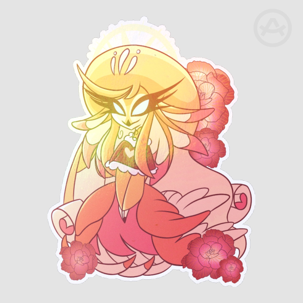 🌼The Speaker of God Floral Sticker🐦‍🔥