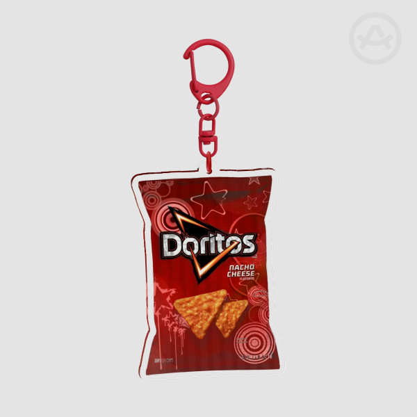 Frutiger Metro Doritos Nacho Cheese Keychain