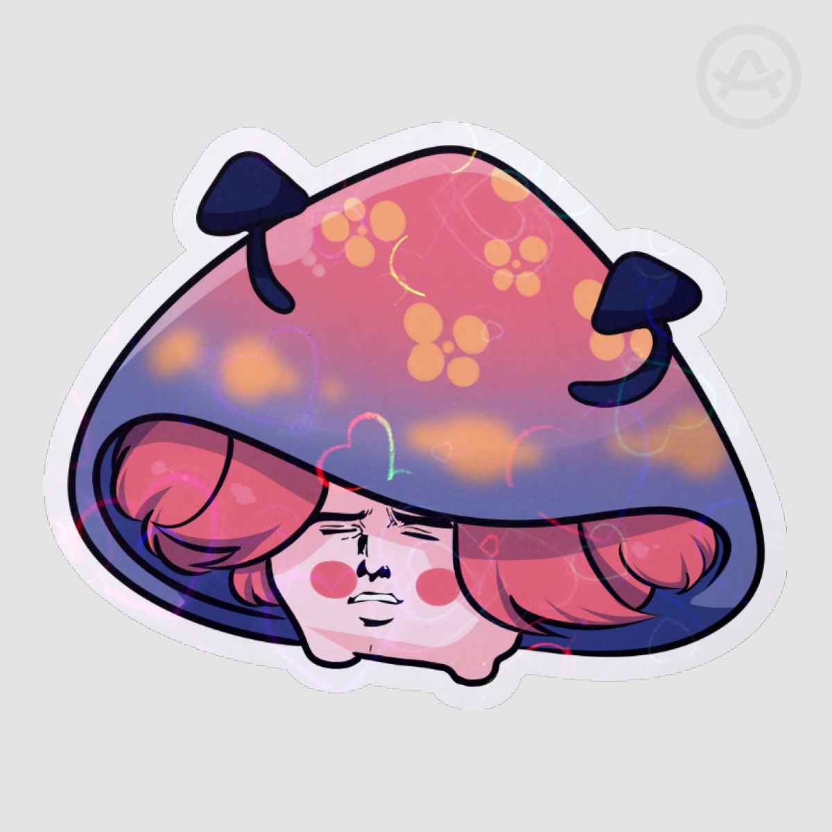 Sticker hongo lily