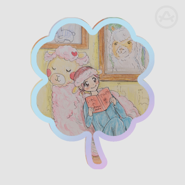 Alpaca Acrylic Pins