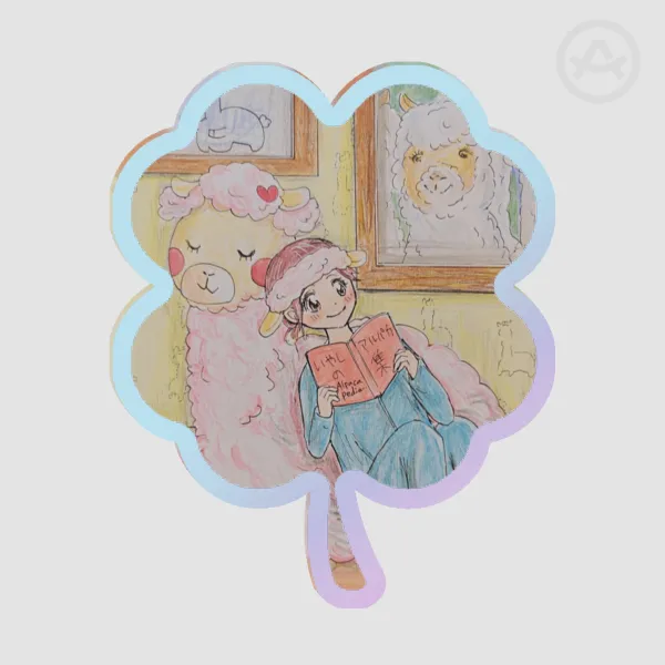 Alpaca Acrylic Pins