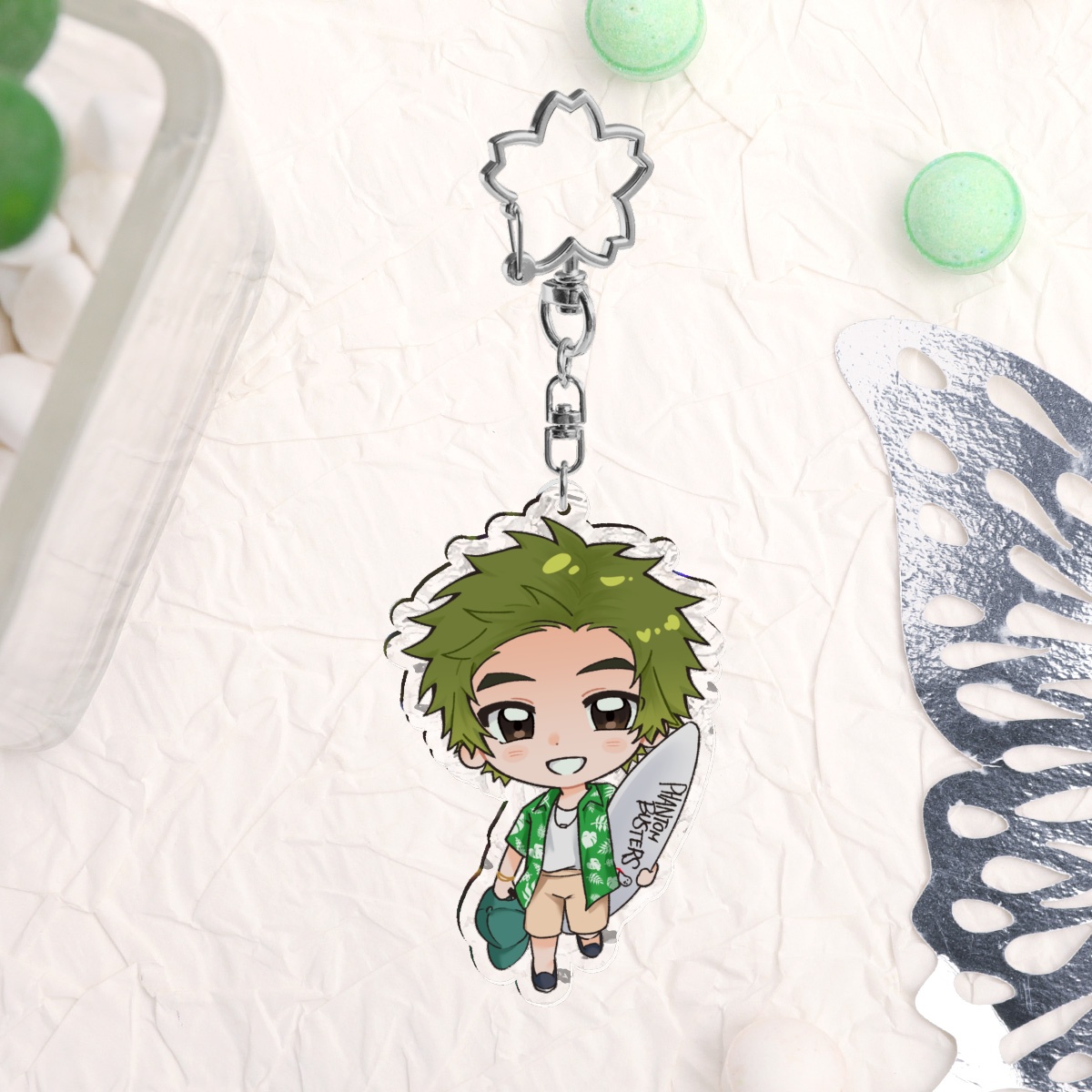 [PHANTOM BUSTERS] Tamon Kotaro Summer Ripple Keychain