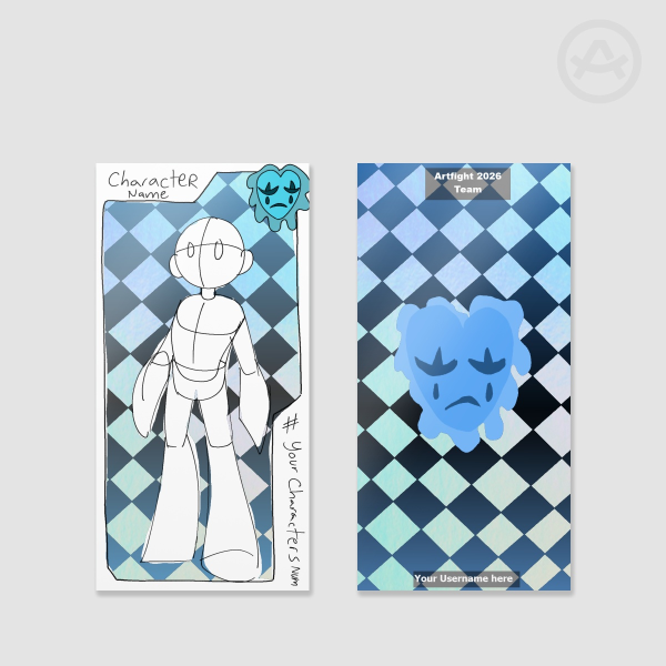 YCH Team Tragedy Character Card