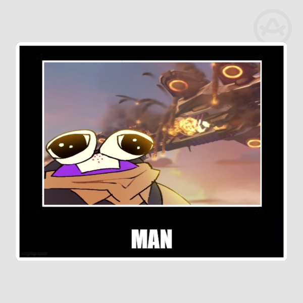 Ramattra 'Man' | Sticker | Overwatch Fanart | EirArchitect