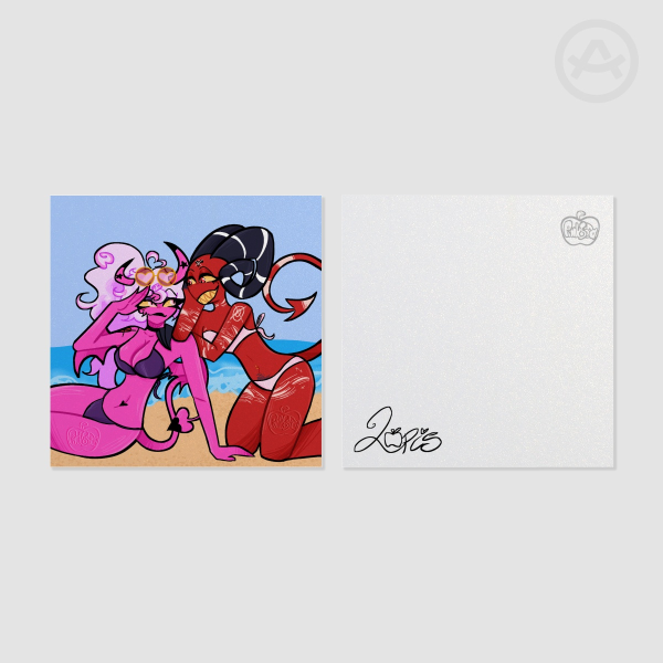 Verbie beach Photocards