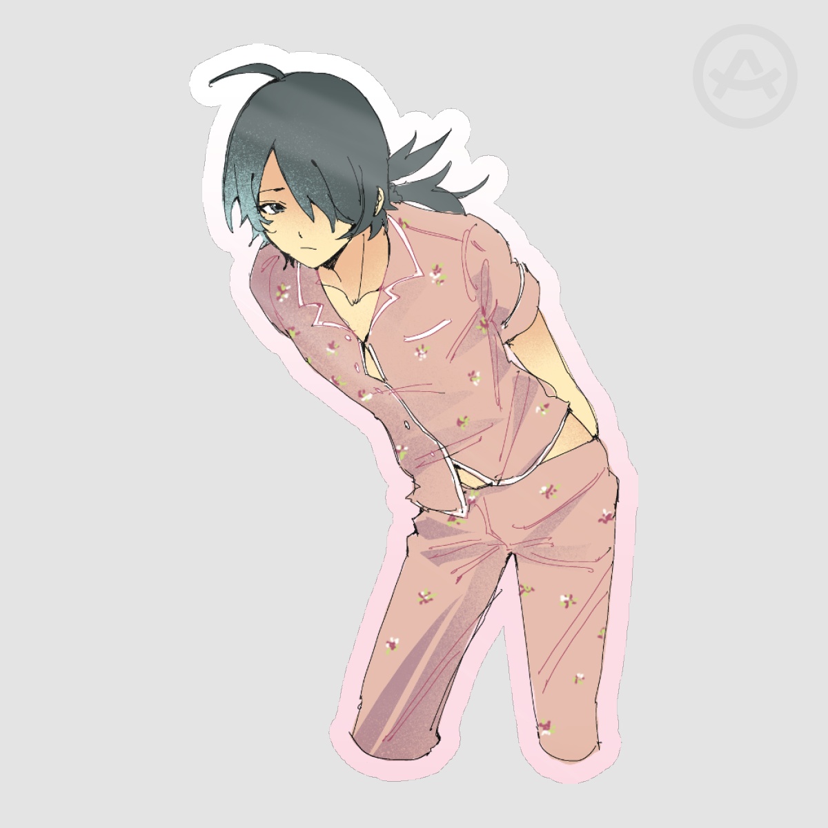 Araragi PJs Sticker