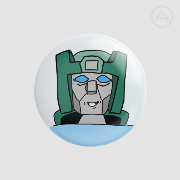 Kup Transformers Badge