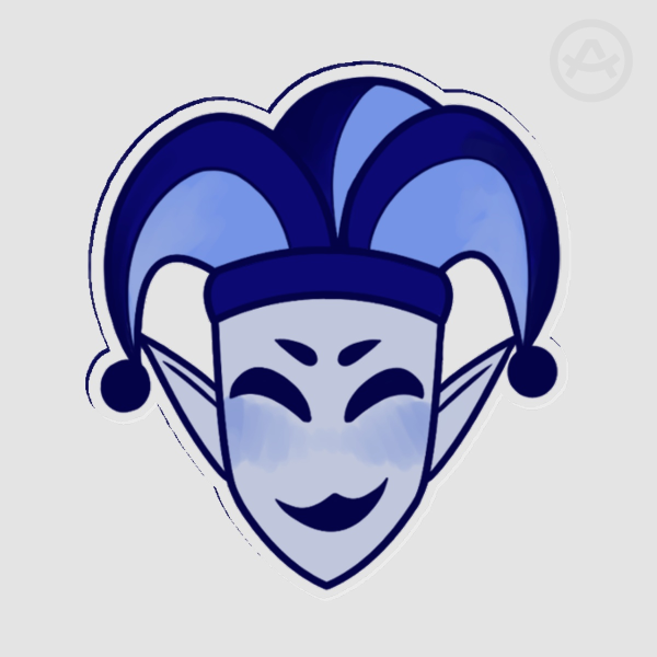 Jester Acrylic Pins