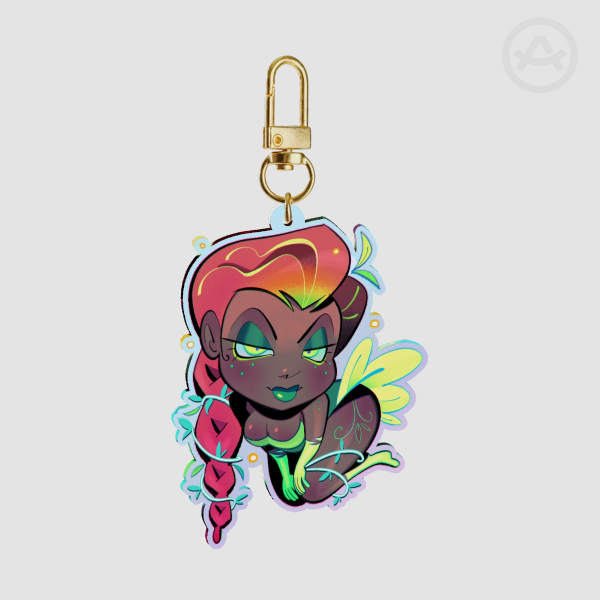Ivy Rainbow Acrylic Keychain
